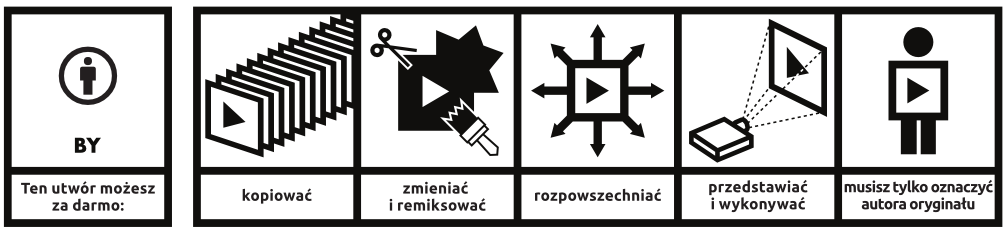 Uznanie autorstwa 4.0. Infografika