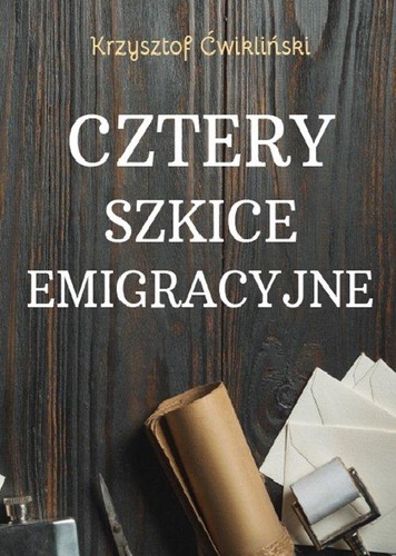 okładka książki cztery szkice emigracyjne